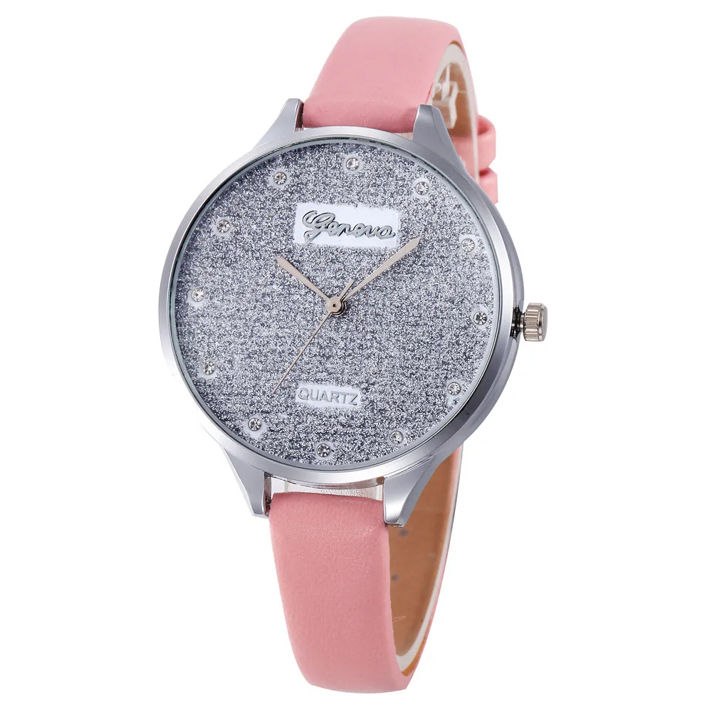 Geneva Crystal Diamond Womens Watches Women Casual Checkers Faux Leather Quartz Analog Wrist Watch Montre Femme Ladies Watch
Geneva Crystal Diamond Womens Watches Women Casual Checkers Faux Leather Quartz Analog Wrist Watch Montre Femme Ladies Watch