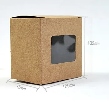 DHL free shipping 10.2*10*7.5cm Kraft Paper Box with window Gift Box Soap Bakery Cake Packaging Boxes 100pcs\lot
DHL free shipping 10.2*10*7.5cm Kraft Paper Box with window Gift Box Soap Bakery Cake Packaging Boxes 100pcs\lot