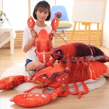 Red Big size Simulation Lobster Plush Toy Office Sofa Cushion Doll Creative Birthday Gift
Red Big size Simulation Lobster Plush Toy Office Sofa Cushion Doll Creative Birthday Gift