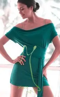 Latin Dance loose coolar pendant collar barelegged Dress waist band floating dress W10013
Latin Dance loose coolar pendant collar barelegged Dress waist band floating dress W10013