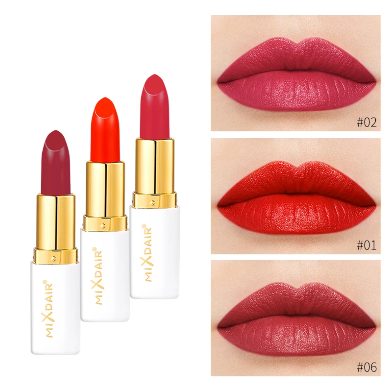 6 Colors Sexy Velvet Matte Lipstick Waterproof Long Lasting Lip Stick Moisturizing Beauty Lips Makeup Cosmetic
6 Colors Sexy Velvet Matte Lipstick Waterproof Long Lasting Lip Stick Moisturizing Beauty Lips Makeup Cosmetic