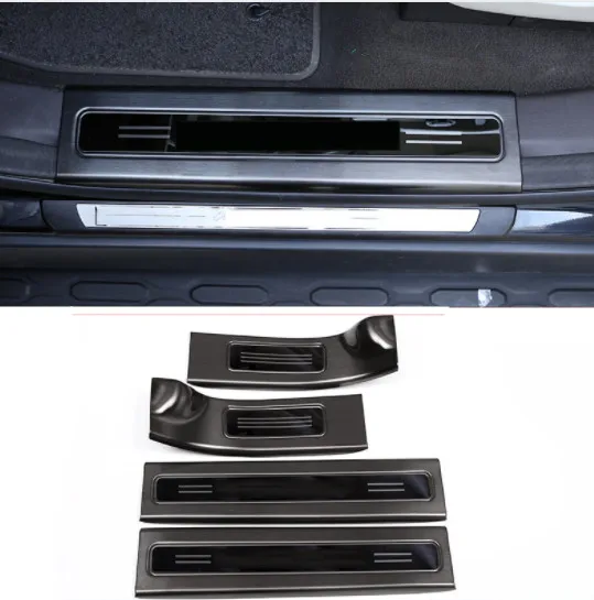 Stainless Steel Interior Scuff Plate Door Sill Guards Thresholds Cover Trim Protector For Land Rover Discovery 5 4pcs/set
Stainless Steel Interior Scuff Plate Door Sill Guards Thresholds Cover Trim Protector For Land Rover Discovery 5 4pcs/set