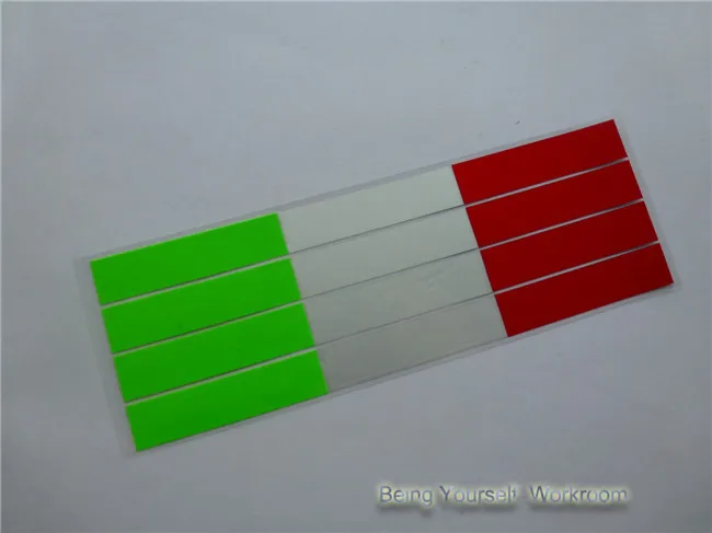 reflective vinyl Italy flag sticker car-styling motocross stripe stickers motocrclye car decals for scooter SUV
reflective vinyl Italy flag sticker car-styling motocross stripe stickers motocrclye car decals for scooter SUV