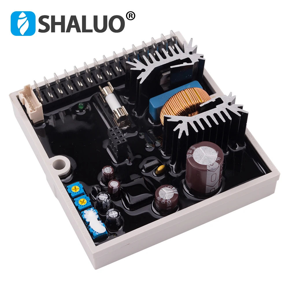 

SHALUO DSR AVR Diesel Generator Automatic Voltage Regulator for Mecc Alte Genset Stabilizer Alternator Control Module Adjuster