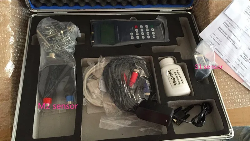 New TDS-100H-M1/M2 +S1/S2 Handheld Ultrasonic Flow Meter Flowmeter with Clamp on Sensor (DN15-700mm)
New TDS-100H-M1/M2 +S1/S2 Handheld Ultrasonic Flow Meter Flowmeter with Clamp on Sensor (DN15-700mm)