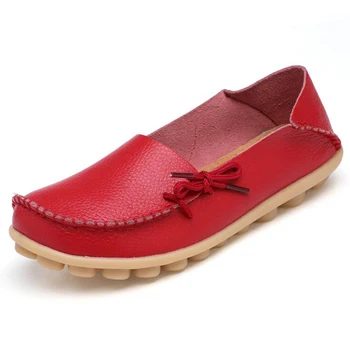 Women Leather Shoes Moccasins Mother Loafers Soft Leisure Flats Casual Female Driving Ballet Footwear bow decor dd127
Women Leather Shoes Moccasins Mother Loafers Soft Leisure Flats Casual Female Driving Ballet Footwear bow decor dd127
