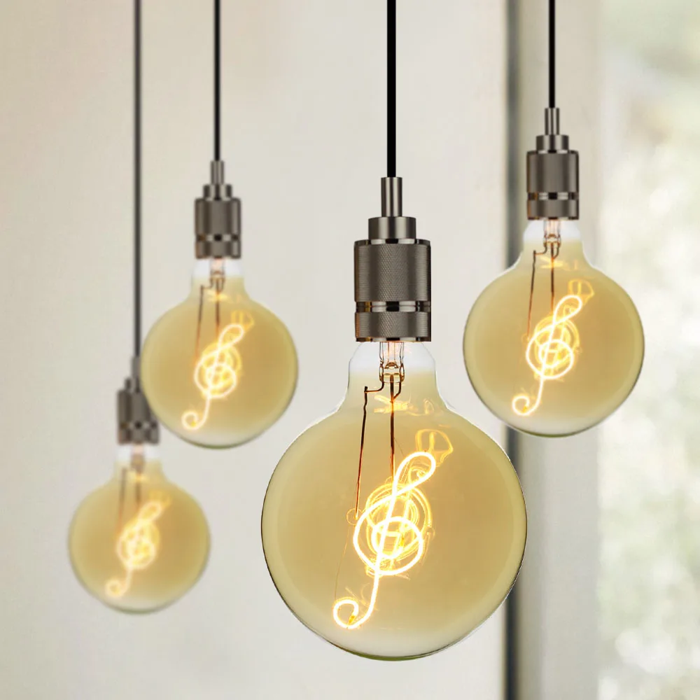 TIANFAN Edison Bulbs Vintage Light Bulb G125 Led Bulb Music Filament 4W 220V/240V E27 Hanging Light Bulb
TIANFAN Edison Bulbs Vintage Light Bulb G125 Led Bulb Music Filament 4W 220V/240V E27 Hanging Light Bulb