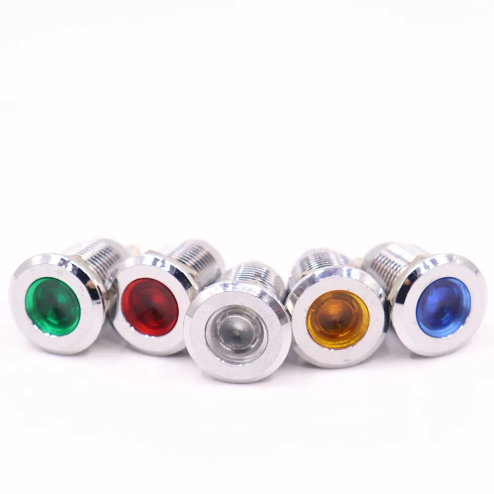 1pc 12mm Waterproof Warning LED Metal Indicator Pilot Light Signal Lamp 3V 5V 6V 12V 24V 220V Machine Car Boat Working PC Power
1pc 12mm Waterproof Warning LED Metal Indicator Pilot Light Signal Lamp 3V 5V 6V 12V 24V 220V Machine Car Boat Working PC Power