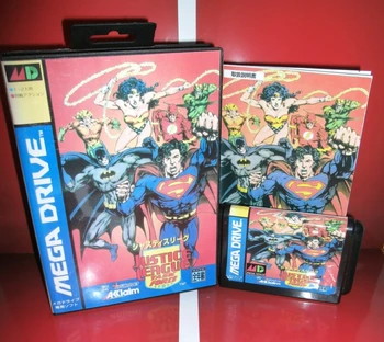 Justice League Task Force Japan Cover with box and manual For Sega Megadrive Genesis Video Game Console 16 bit MD card
Justice League Task Force Japan Cover with box and manual For Sega Megadrive Genesis Video Game Console 16 bit MD card