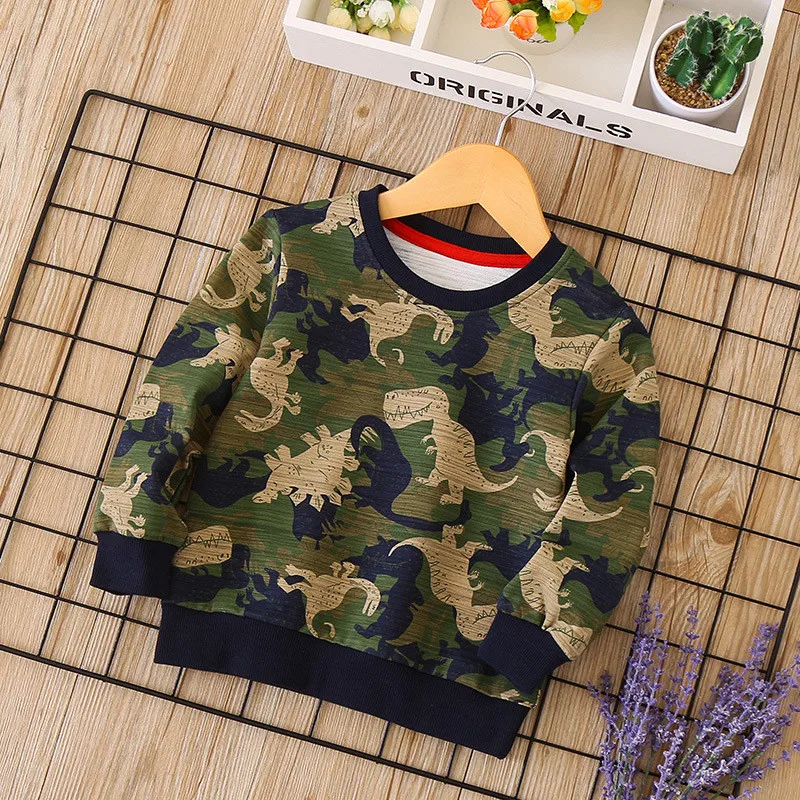 Dulce Amor Kids Camouflage Hoodies 2018 New Autumn Sweatshirts Fall Print Dinosaur Pullover Tops Boys Clothing Drop Shipping
Dulce Amor Kids Camouflage Hoodies 2018 New Autumn Sweatshirts Fall Print Dinosaur Pullover Tops Boys Clothing Drop Shipping