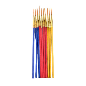 Wholesale 10Pcs/Set Watercolor Paintbrush Nail Art Powder Painting Pen for School Art Supplies Paint Brush Office Stationery
Wholesale 10Pcs/Set Watercolor Paintbrush Nail Art Powder Painting Pen for School Art Supplies Paint Brush Office Stationery