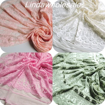 Embroidery lace fabric handmade DIY skirt material ,Children's clothing material,125cm*100cm(1yard)/lot
Embroidery lace fabric handmade DIY skirt material ,Children's clothing material,125cm*100cm(1yard)/lot