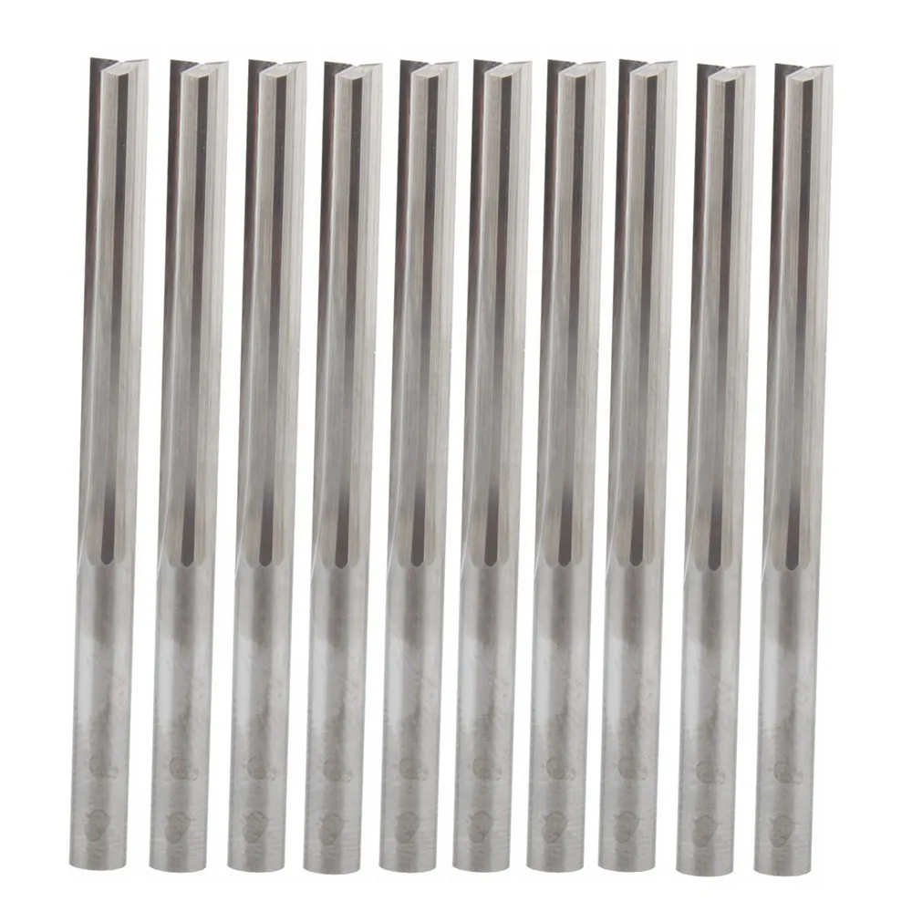 10Pcs 4x32mm Two Flutes Straight Slot End Mill CNC Two Dimension Cutting Tools Router Bit
10Pcs 4x32mm Two Flutes Straight Slot End Mill CNC Two Dimension Cutting Tools Router Bit