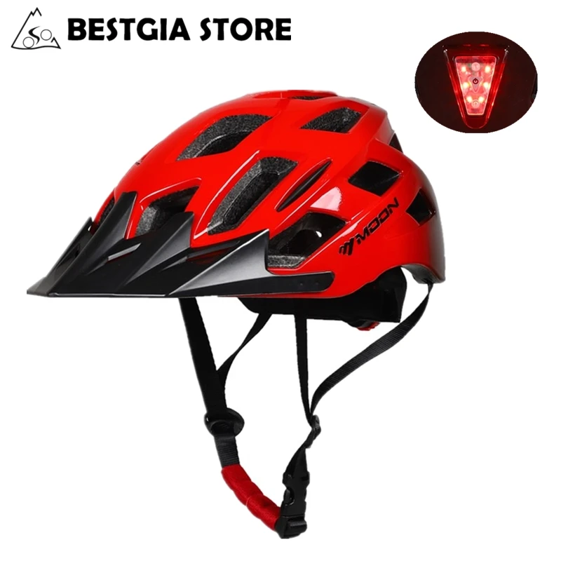 All-terrai Gradient Bicycle Helmet With Visor Racing Road Mountain Bike Helmet Lights Downhill Cycling Helmet Casco Ciclismo BMX
All-terrai Gradient Bicycle Helmet With Visor Racing Road Mountain Bike Helmet Lights Downhill Cycling Helmet Casco Ciclismo BMX