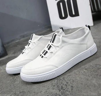 Autumn PU Shoes Large Size Men's White Shoes Set Foot Lightweight Men's Shoes Trend Casual Cotton Comfort Hard-wearing
Autumn PU Shoes Large Size Men's White Shoes Set Foot Lightweight Men's Shoes Trend Casual Cotton Comfort Hard-wearing