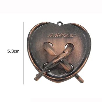 Heart Shape 3D Alloy Box Lock Puzzles Kids Educational Toys For Children Adult Iq Eq Test
Heart Shape 3D Alloy Box Lock Puzzles Kids Educational Toys For Children Adult Iq Eq Test