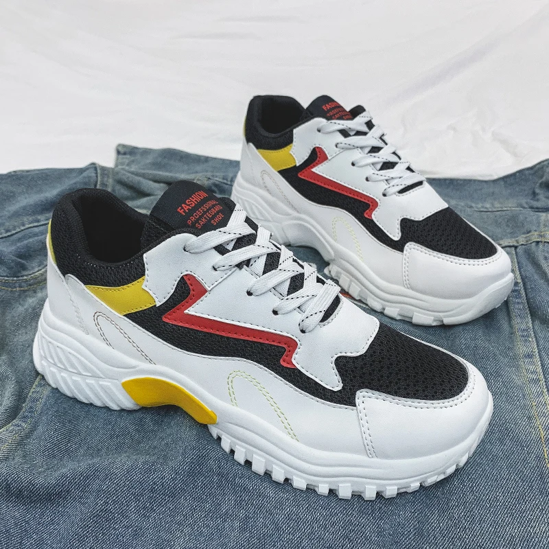 Men Shoes Daddy Shoes Fashion Leisure Sports Shoes 2019 Spring autumn Men Student Run shoes Thick bottom hard wearing
Men Shoes Daddy Shoes Fashion Leisure Sports Shoes 2019 Spring autumn Men Student Run shoes Thick bottom hard wearing