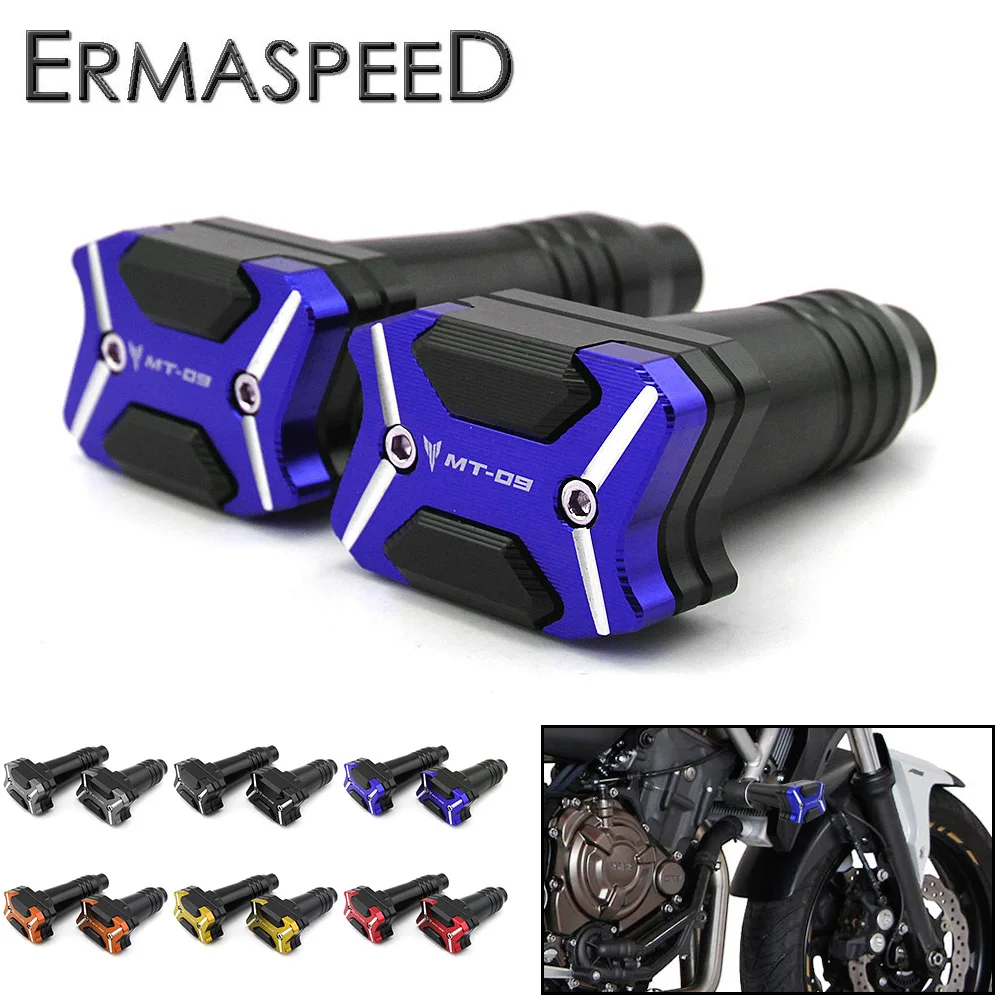 For Yamaha MT-09 MT09 FZ-09 FZ09 2015 2016 Motorcycle Frame Slider Crash Protector Black Titanium Blue Orange Gold Red
For Yamaha MT-09 MT09 FZ-09 FZ09 2015 2016 Motorcycle Frame Slider Crash Protector Black Titanium Blue Orange Gold Red