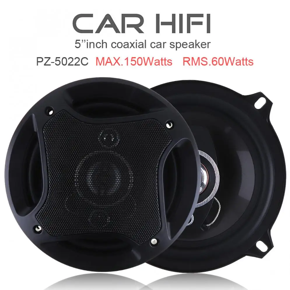 Wholesale 2pcs PZ-5022C Car Speakers 5 Inch 150W 3 Way Car Coaxial speaker auto sound car hifi stereo speaker for car motorcycle 
Wholesale 2pcs PZ-5022C Car Speakers 5 Inch 150W 3 Way Car Coaxial speaker auto sound car hifi stereo speaker for car motorcycle