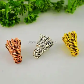 Free Shipping DIY 100pcs Antique Dragon Head Spacer Bead Charm Fit Bracelets 100pcs
Free Shipping DIY 100pcs Antique Dragon Head Spacer Bead Charm Fit Bracelets 100pcs
