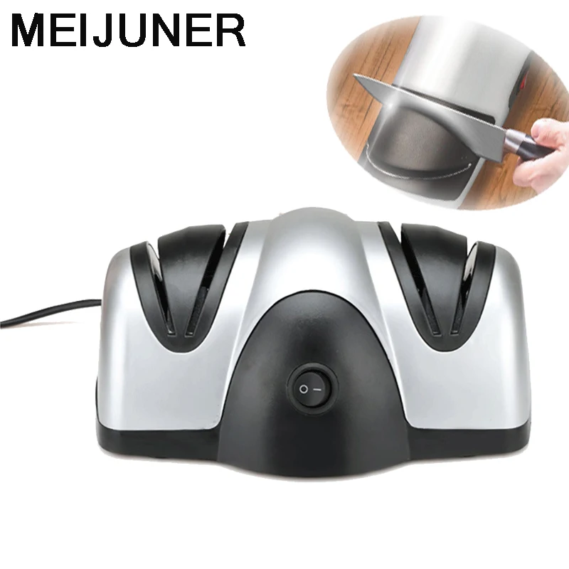 Meijuner Automatic Electrical Knife Sharpener Kitchen Professional Knife Sharpener Electric for Knives Scissors Tools MJ278
Meijuner Automatic Electrical Knife Sharpener Kitchen Professional Knife Sharpener Electric for Knives Scissors Tools MJ278