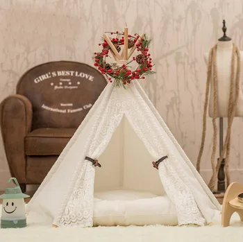 Fashion Hot sale Pet tents kennel dog house cat nest removable canvas fabric wooden pet nest pet pad SE15
Fashion Hot sale Pet tents kennel dog house cat nest removable canvas fabric wooden pet nest pet pad SE15