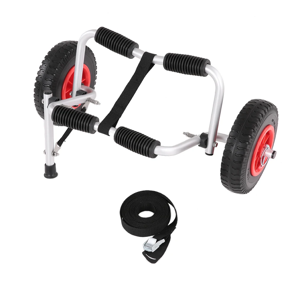 Foldable Kayak Trolley Canoe Dolly Tote Carrier Transport Portable Trailer Cart Removable Wheel Rowing Boat Kayak Accessories
Foldable Kayak Trolley Canoe Dolly Tote Carrier Transport Portable Trailer Cart Removable Wheel Rowing Boat Kayak Accessories
