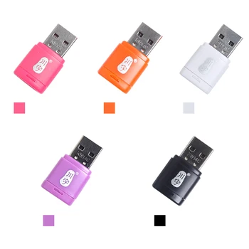 50PCS/Lots High Quality Brand Kawau C286 USB2.0 card reader maximum support 128GB mini USB TF card Adapter for micro SD card
50PCS/Lots High Quality Brand Kawau C286 USB2.0 card reader maximum support 128GB mini USB TF card Adapter for micro SD card