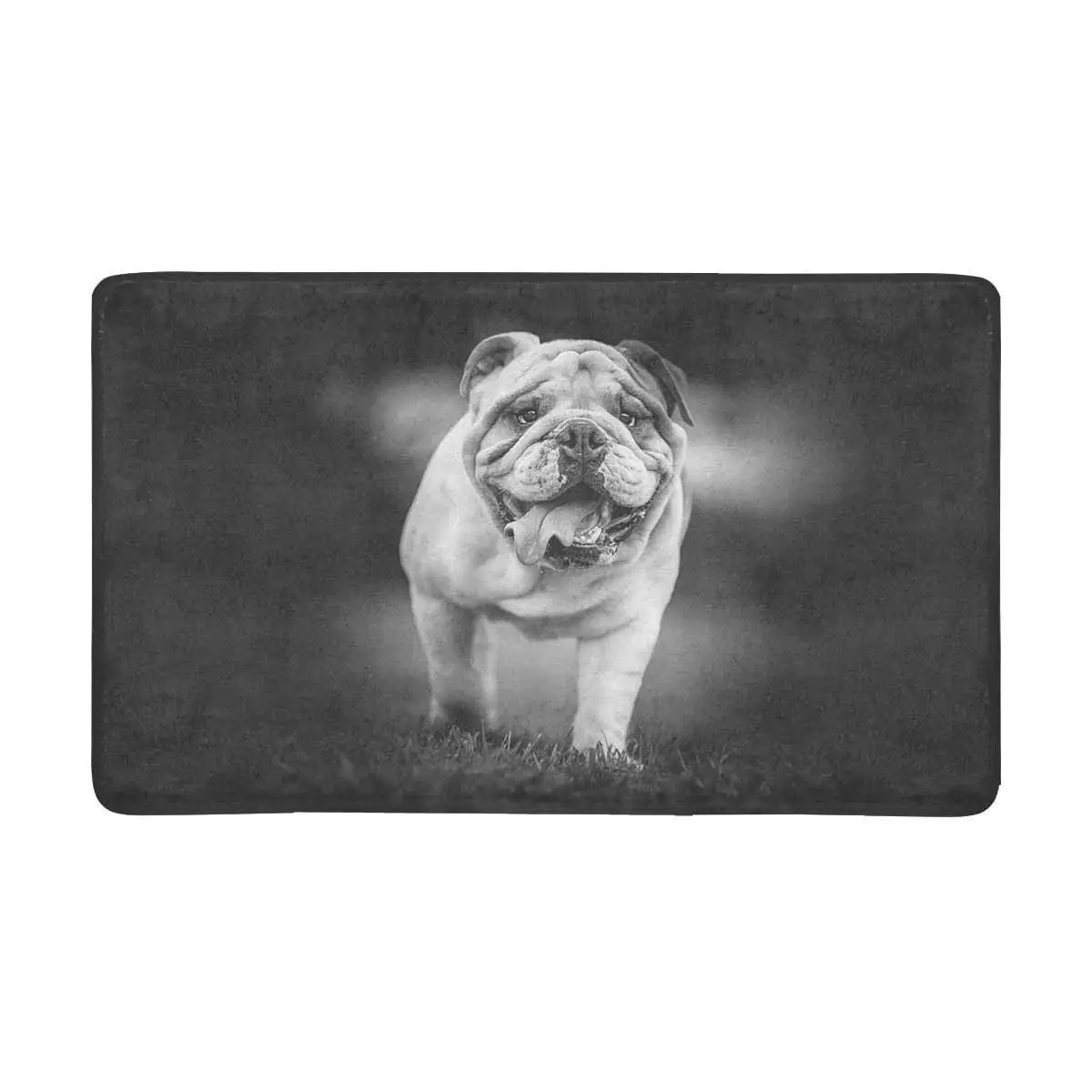 English Bulldog Black and White Photo Doormat Rug Floor Mats Shoe Scraper Door Mat Non-Slip Home Decor Rubber
English Bulldog Black and White Photo Doormat Rug Floor Mats Shoe Scraper Door Mat Non-Slip Home Decor Rubber