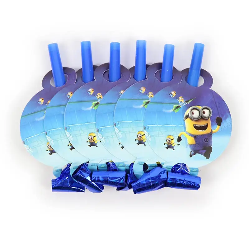 6Pcs/lot Noise Maker Minion Cartoon Theme Blowout Plastic Whistle Kid's Birthday Party Fittings Party Supplies Decorative Toys
6Pcs/lot Noise Maker Minion Cartoon Theme Blowout Plastic Whistle Kid's Birthday Party Fittings Party Supplies Decorative Toys