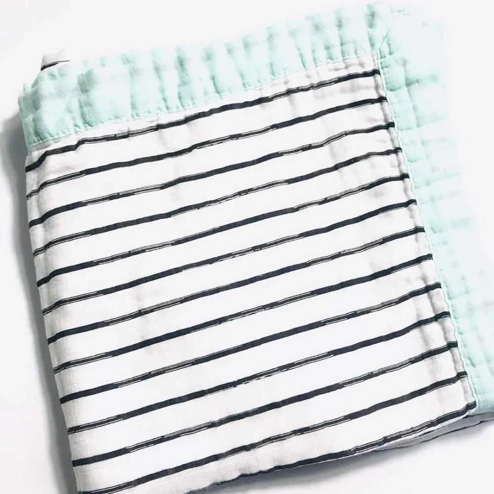 black muslin quilt four layer bamboo baby muslin blanket Muslin Tree swaddle better than Aden Anais Baby/Blanket Infant Wrap
black muslin quilt four layer bamboo baby muslin blanket Muslin Tree swaddle better than Aden Anais Baby/Blanket Infant Wrap