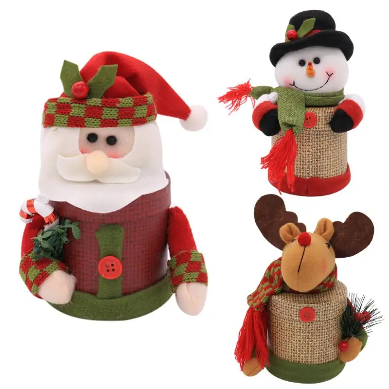 Christmas Sugar Case Cute Flax Santa Claus Elk Snowman Candy Box Children Xmas Gift Cases Present Box Holders Xmas Decoration
Christmas Sugar Case Cute Flax Santa Claus Elk Snowman Candy Box Children Xmas Gift Cases Present Box Holders Xmas Decoration
