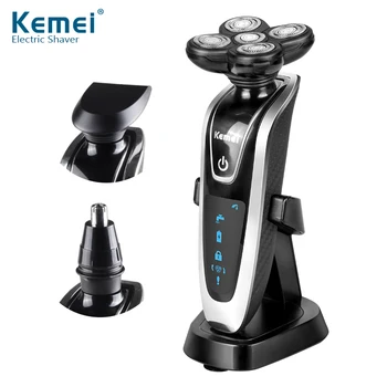 Kemei5886 New 3 in1 Washable Rechargeable Electric Shaver Triple Blade Electric Shaving Razors Men Face Care 5D Floating
Kemei5886 New 3 in1 Washable Rechargeable Electric Shaver Triple Blade Electric Shaving Razors Men Face Care 5D Floating