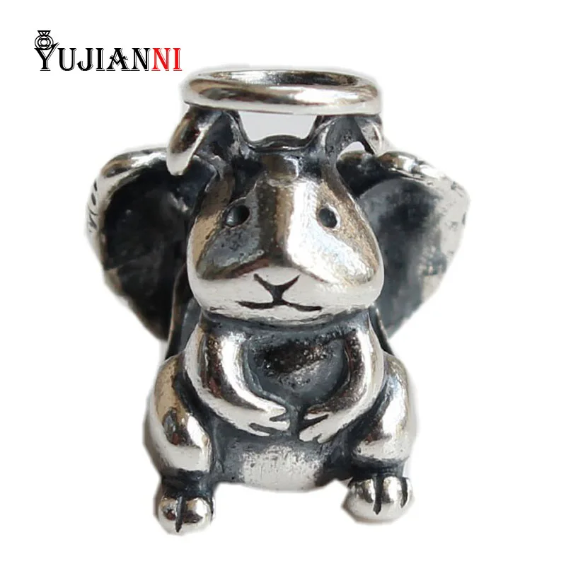 925 Sterling Silver Angel Rabbit Beads for Jewelry Making Animal Charms Fits Original Troll OHM Bracelet & Necklace
925 Sterling Silver Angel Rabbit Beads for Jewelry Making Animal Charms Fits Original Troll OHM Bracelet & Necklace