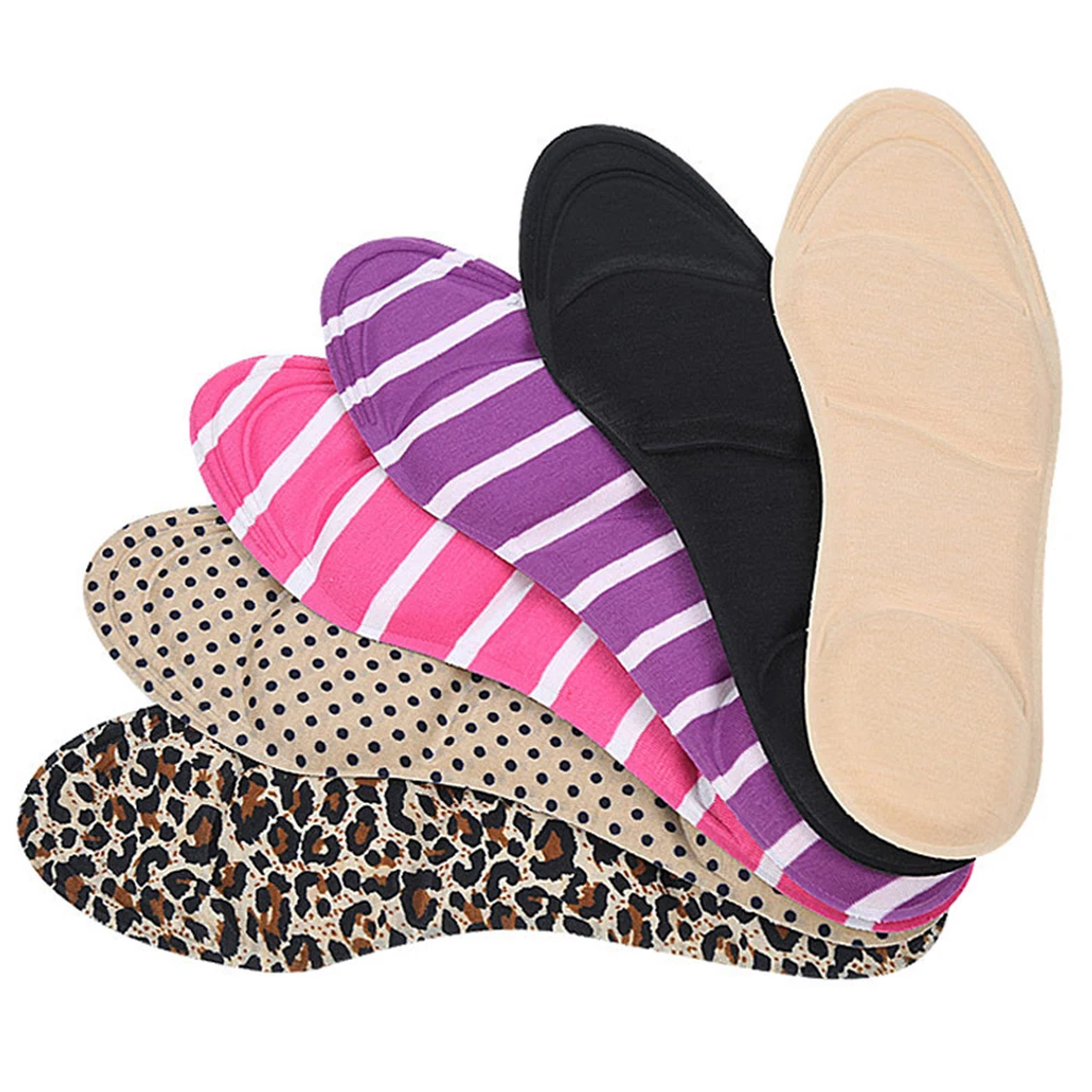 New 4D Flock Memory Foam Orthotic Insoles For High Heels Shoe Leopard Polka Dot Print Arch Support Flat Foot Feet Care Sole Pads
New 4D Flock Memory Foam Orthotic Insoles For High Heels Shoe Leopard Polka Dot Print Arch Support Flat Foot Feet Care Sole Pads