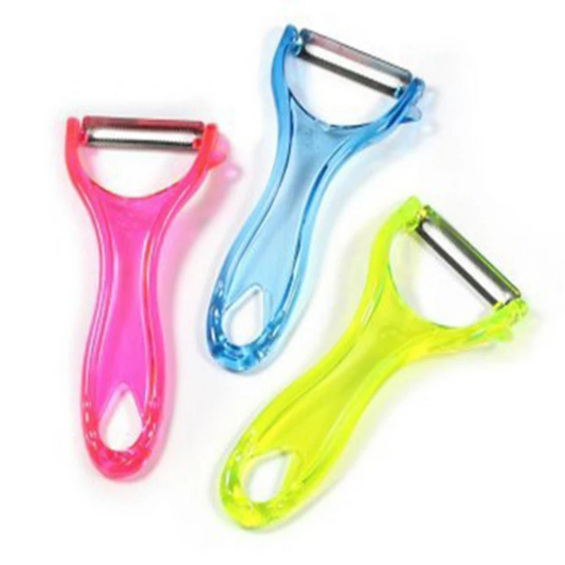 New Stylish Kitchen Transparent Candy Color Fruit Peeler Manual Melon Fruit Planing Crystal Peeling Knife Sale
New Stylish Kitchen Transparent Candy Color Fruit Peeler Manual Melon Fruit Planing Crystal Peeling Knife Sale