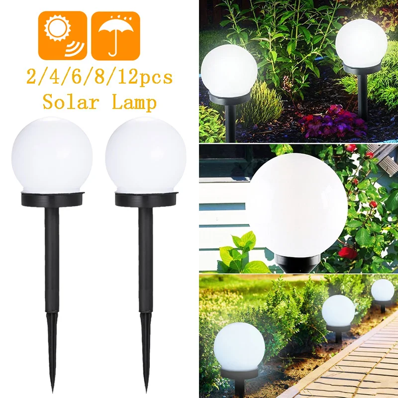 2/4/6/8/12pcs LED Solar Light Outdoor Waterproof Solar Lawn Garden Yard Lamp LED Bulb Pathway Lights Landscape Lighting
2/4/6/8/12pcs LED Solar Light Outdoor Waterproof Solar Lawn Garden Yard Lamp LED Bulb Pathway Lights Landscape Lighting