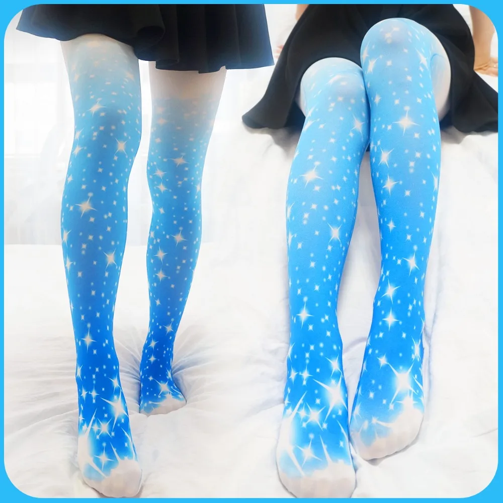 New high quality 120D Sailor Moon Knee socks Printed velvet Lycra stockings Lotita
New high quality 120D Sailor Moon Knee socks Printed velvet Lycra stockings Lotita