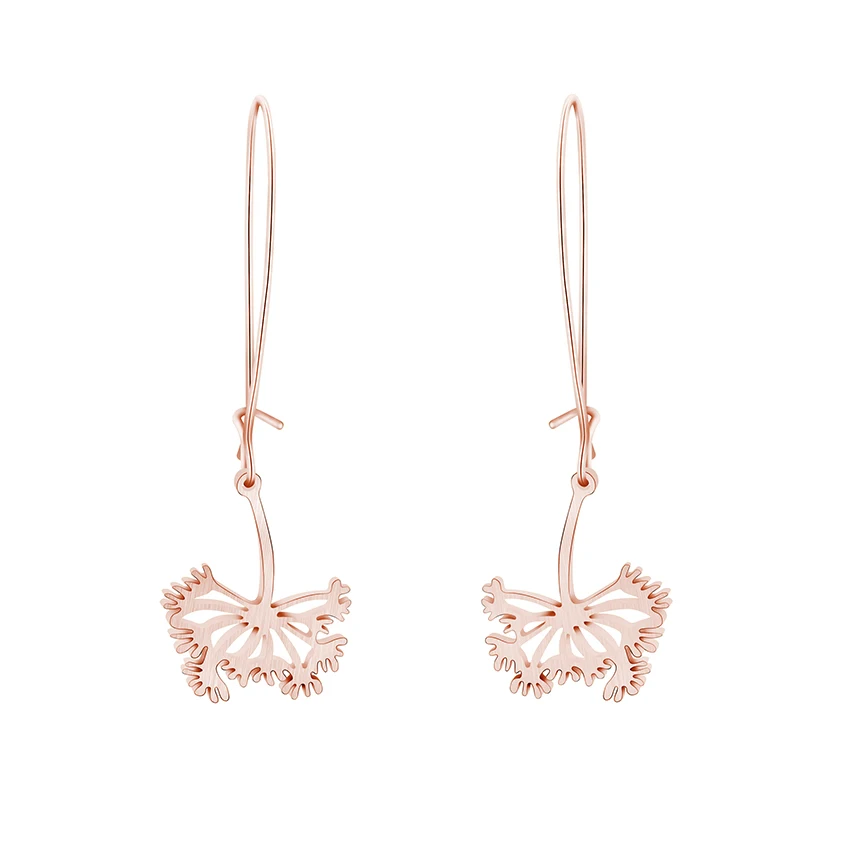 Wholesale 10pairs Stainless Steel Flower Charm Drop Earrings For Women Wedding Jewelry 2017 Boucle D'oreille Long Dangle Earring
Wholesale 10pairs Stainless Steel Flower Charm Drop Earrings For Women Wedding Jewelry 2017 Boucle D'oreille Long Dangle Earring