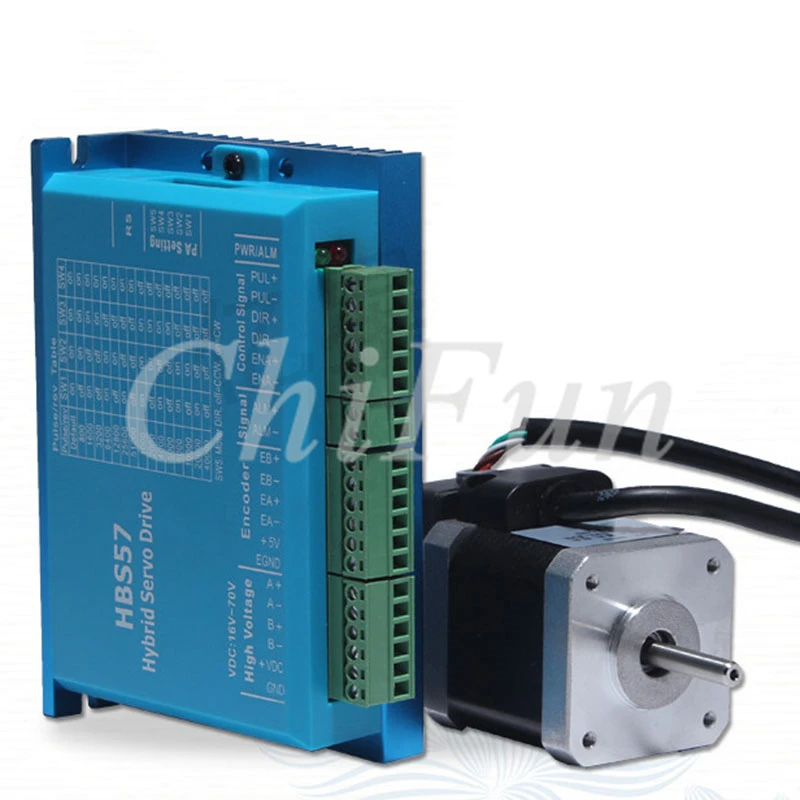 42 high speed closed loop motor driver kit DC16-70V 0.7NM 1.7A 42-60S + HBS57 stepper driver with 3M encoder line
42 high speed closed loop motor driver kit DC16-70V 0.7NM 1.7A 42-60S + HBS57 stepper driver with 3M encoder line
