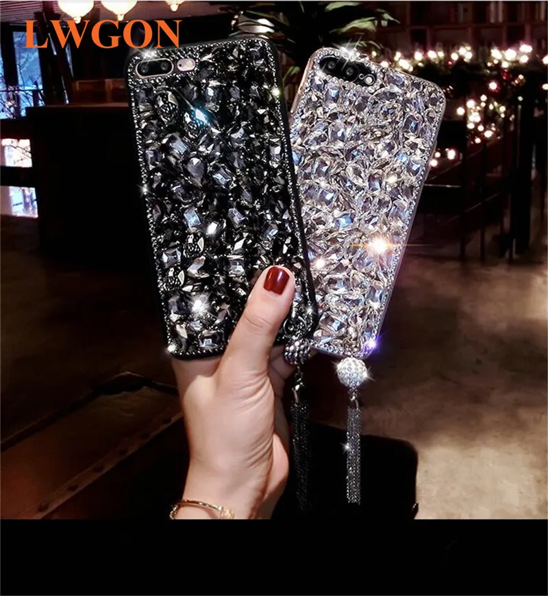For Huawei Y9 (2019)/Enjoy 9 Plus Y7 Pro Y6 Y5 Y5 Prime (2018) Nova 2 Lite Case Glitter Transparent Rhinestone Cover Bling Cases
For Huawei Y9 (2019)/Enjoy 9 Plus Y7 Pro Y6 Y5 Y5 Prime (2018) Nova 2 Lite Case Glitter Transparent Rhinestone Cover Bling Cases