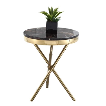 golden corner gold-plated round coffee table stainless steel corner marble side table
golden corner gold-plated round coffee table stainless steel corner marble side table
