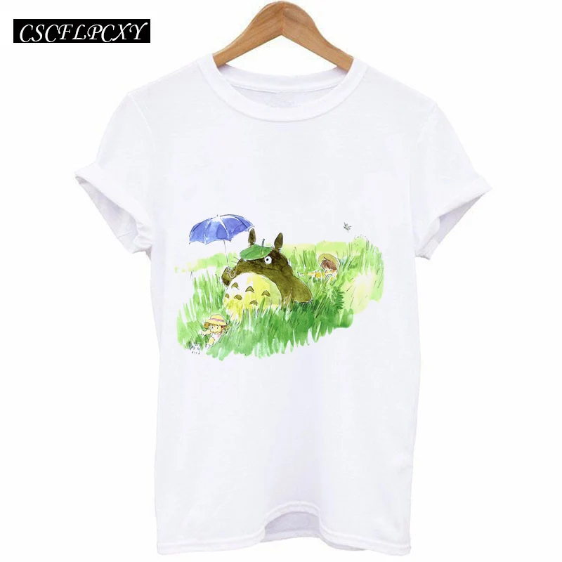 Fashion-2016-Slim-T-shirt-Women-Summer-Tops-Cartoon-Neighbor-Totoro-Print-T-Shirt-Plus-Size.jpg_640x640 (11)