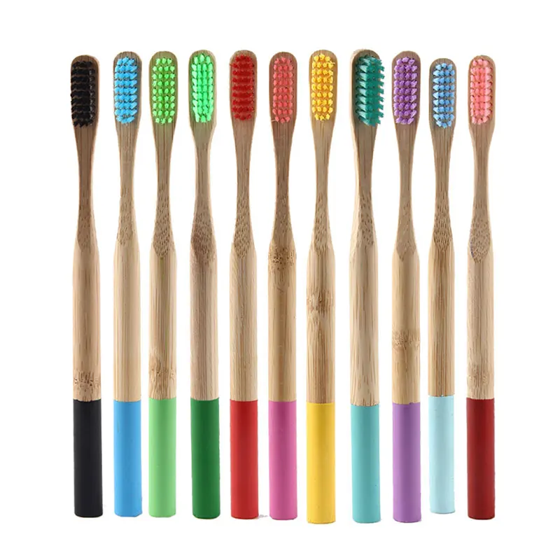 2 Pcs/Lot 17 Colors Original Bamboo Toothbrush New Design Eco Friendly Round Handle Soft Bristle Adults Oral Care Toothbrushes
2 Pcs/Lot 17 Colors Original Bamboo Toothbrush New Design Eco Friendly Round Handle Soft Bristle Adults Oral Care Toothbrushes