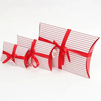3 size choose 12pcs classic white red Striped candy gift paper box pillow box Storage Boxes
3 size choose 12pcs classic white red Striped candy gift paper box pillow box Storage Boxes