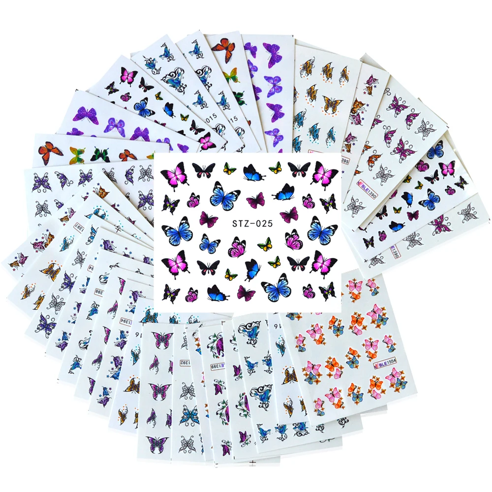 30 Sheets Summer Colorful Silder Designs Nail Art Sticker Watermark DIY Butterfly Colorful Tips Nail Decals Manicure Tools NJ110
30 Sheets Summer Colorful Silder Designs Nail Art Sticker Watermark DIY Butterfly Colorful Tips Nail Decals Manicure Tools NJ110