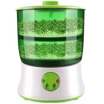 220V Bean Sprout Machine Intelligence Home Use Large Capacity Automatic Bean Sprouts Machine-Eu Plug
220V Bean Sprout Machine Intelligence Home Use Large Capacity Automatic Bean Sprouts Machine-Eu Plug
