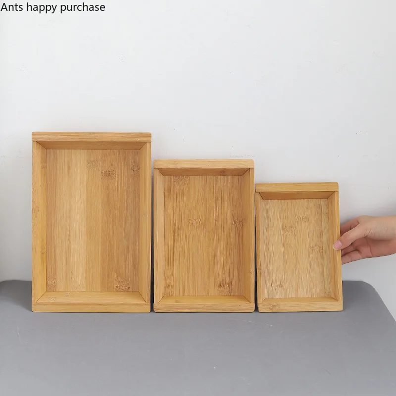 Bamboo Wood Tray Japanese Style Fruit Plate Dessert Plate Rectangular Hotel Restaurant Home Tableware Storage Wooden Plate
Bamboo Wood Tray Japanese Style Fruit Plate Dessert Plate Rectangular Hotel Restaurant Home Tableware Storage Wooden Plate