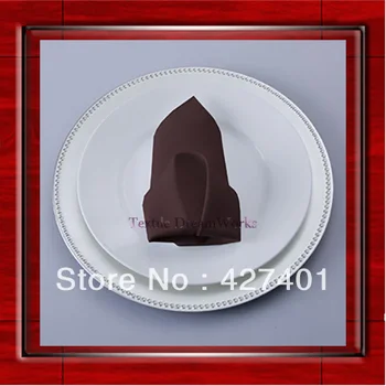 High Quality 50x50cm Polyester Plain Brown Napkin / Table Napkin / Hotel Napkin / Dinner Napkin (Factory Direct Sale)
High Quality 50x50cm Polyester Plain Brown Napkin / Table Napkin / Hotel Napkin / Dinner Napkin (Factory Direct Sale)