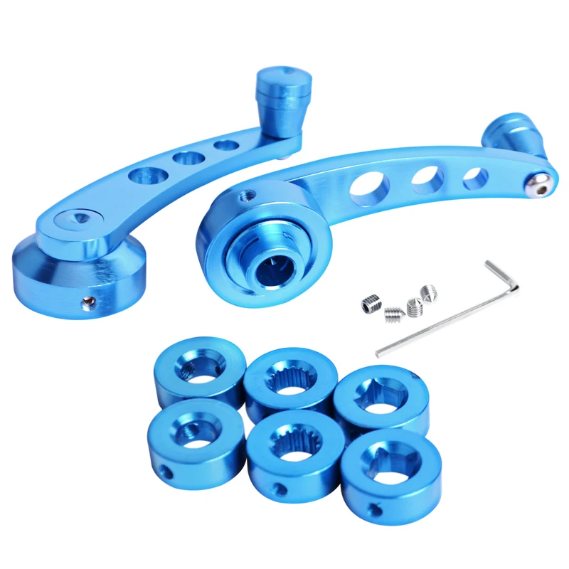 2 Pieces Aluminum Colorful Replacement Vehicle Auto Truck Car Window Handle Winder Crank Riser Kit Universal Fit
2 Pieces Aluminum Colorful Replacement Vehicle Auto Truck Car Window Handle Winder Crank Riser Kit Universal Fit